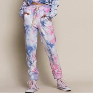 POL tie dye sweatpants